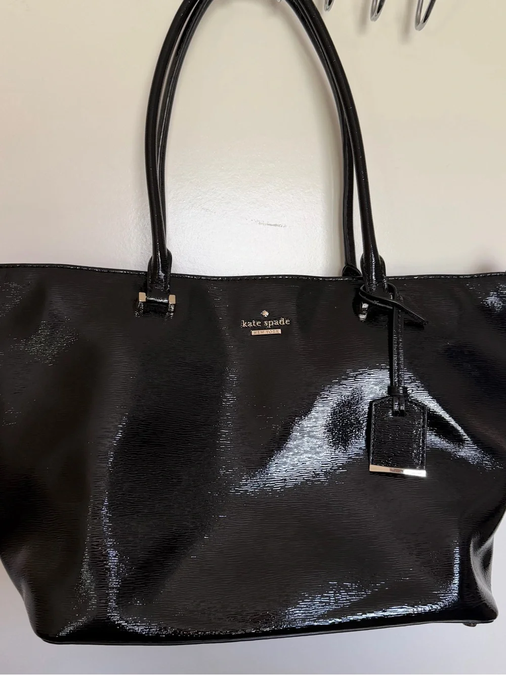 KATE SPADE Black Shoulder Tote Bag